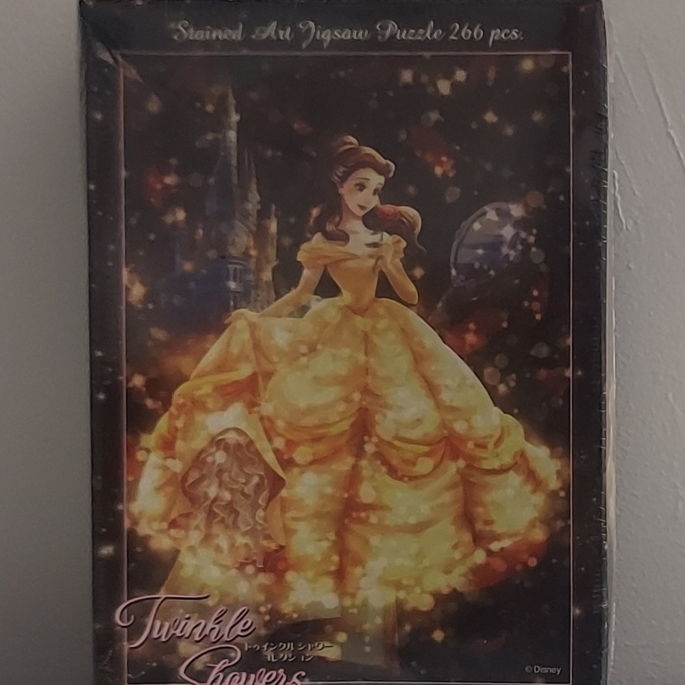 Disney Belle Puzzle Featuring Glowing Yellow Gown